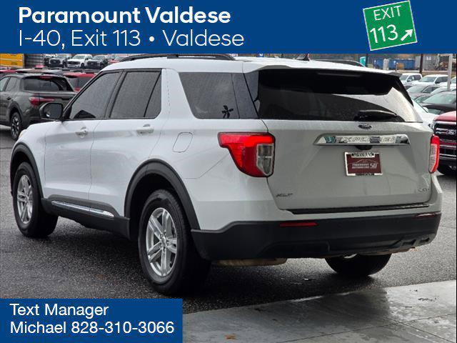 used 2022 Ford Explorer car, priced at $28,500