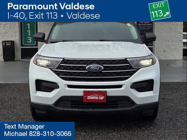 used 2022 Ford Explorer car, priced at $28,500