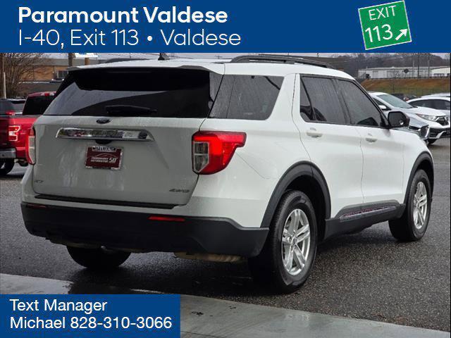 used 2022 Ford Explorer car, priced at $28,500