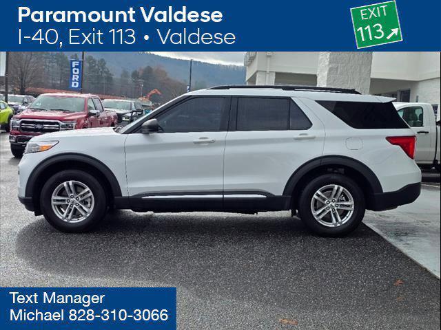 used 2022 Ford Explorer car, priced at $28,500