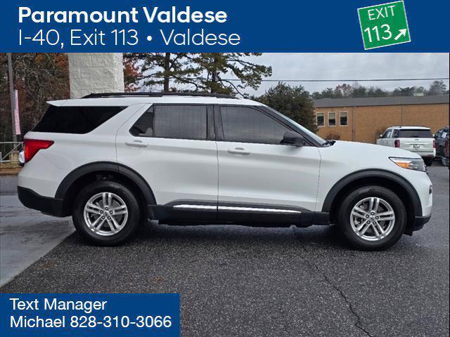 used 2022 Ford Explorer car, priced at $28,500