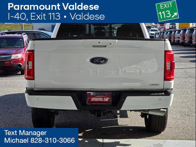 used 2021 Ford F-150 car, priced at $35,750