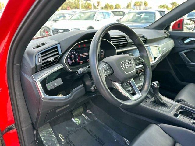 used 2021 Audi Q3 car, priced at $30,000