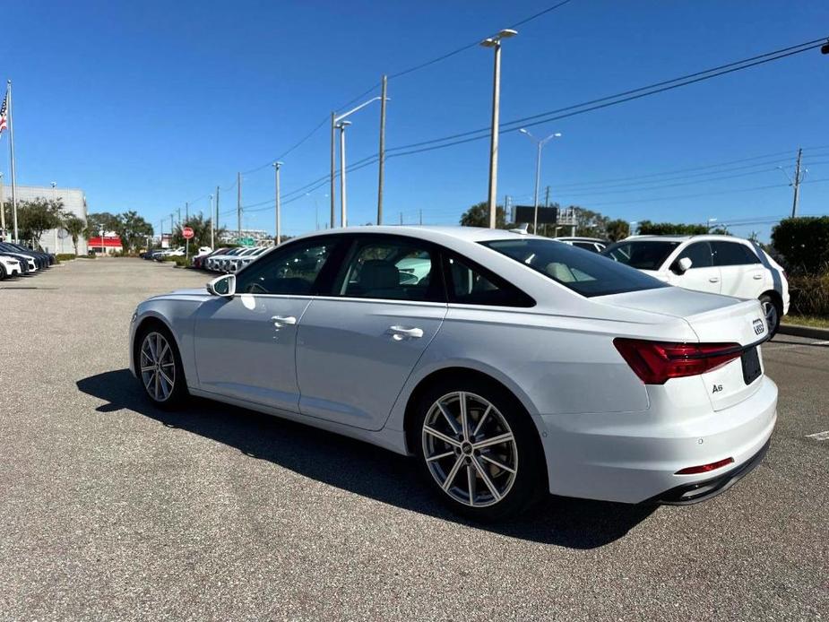 new 2025 Audi A6 car, priced at $63,015