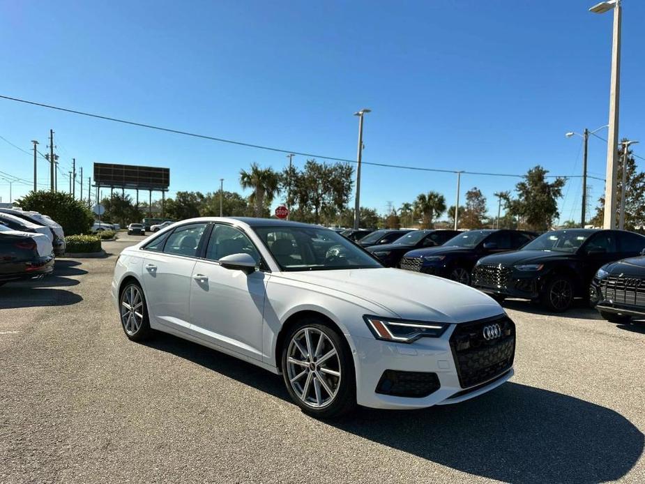 new 2025 Audi A6 car, priced at $63,015