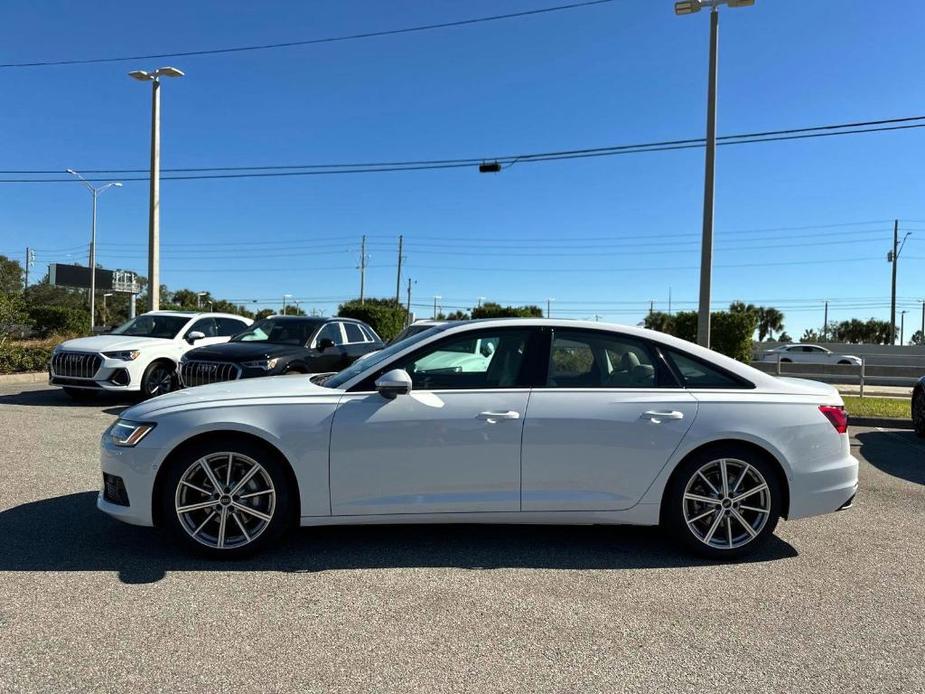 new 2025 Audi A6 car, priced at $63,015