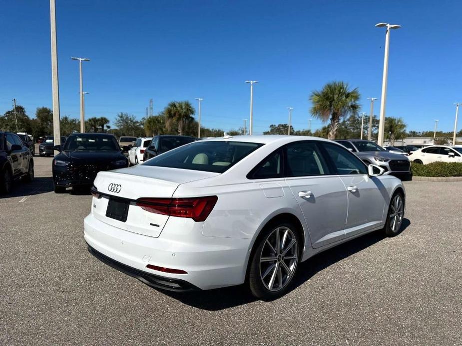 new 2025 Audi A6 car, priced at $63,015