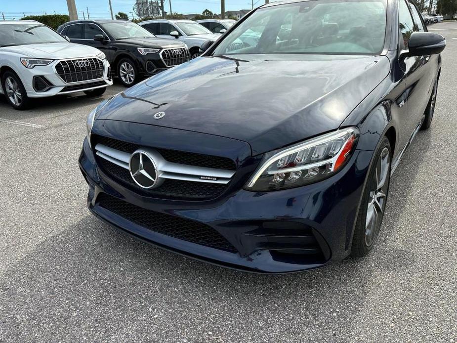 used 2020 Mercedes-Benz AMG C 43 car, priced at $36,500