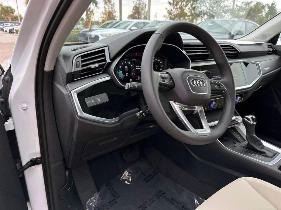 new 2024 Audi Q3 car, priced at $45,325