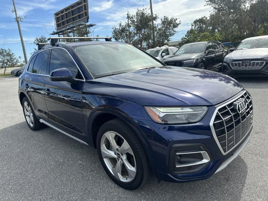 used 2021 Audi Q5 car, priced at $30,000