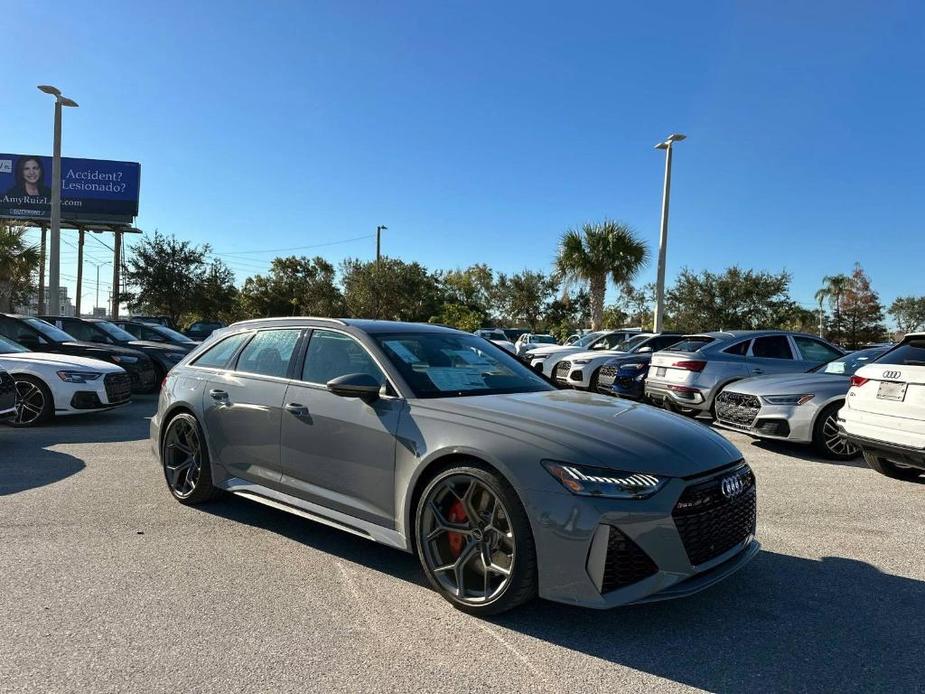 new 2025 Audi RS 6 Avant car, priced at $143,750