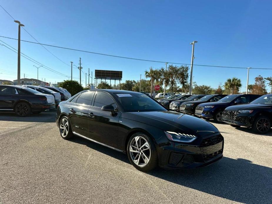 used 2021 Audi A4 car, priced at $28,500