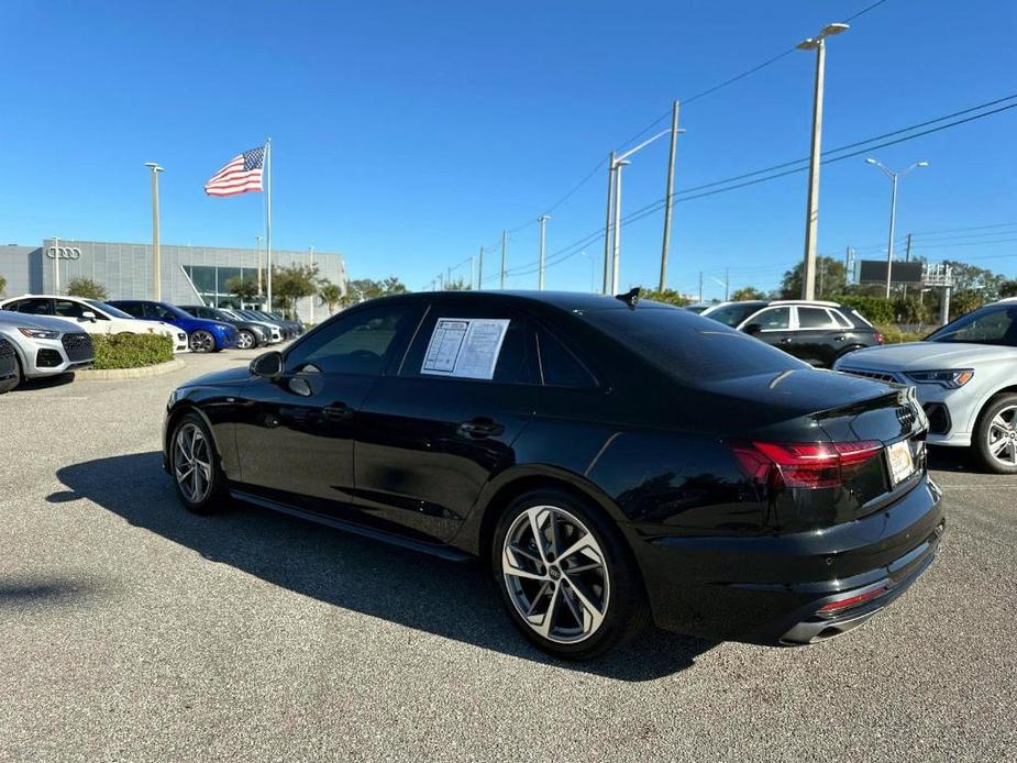 used 2021 Audi A4 car, priced at $28,500