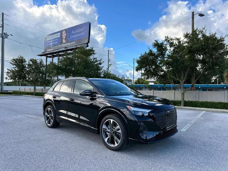 new 2024 Audi Q4 e-tron car, priced at $64,040