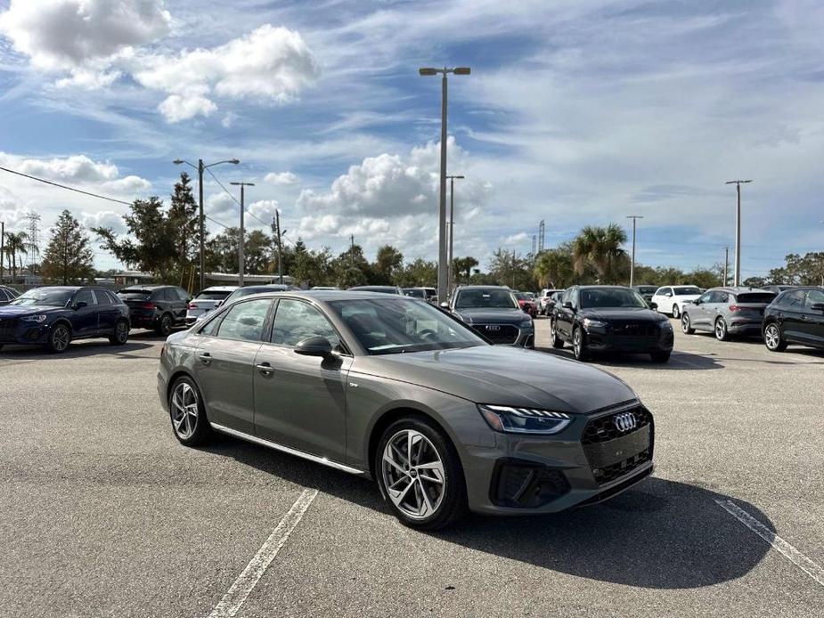 new 2025 Audi A4 car, priced at $48,075