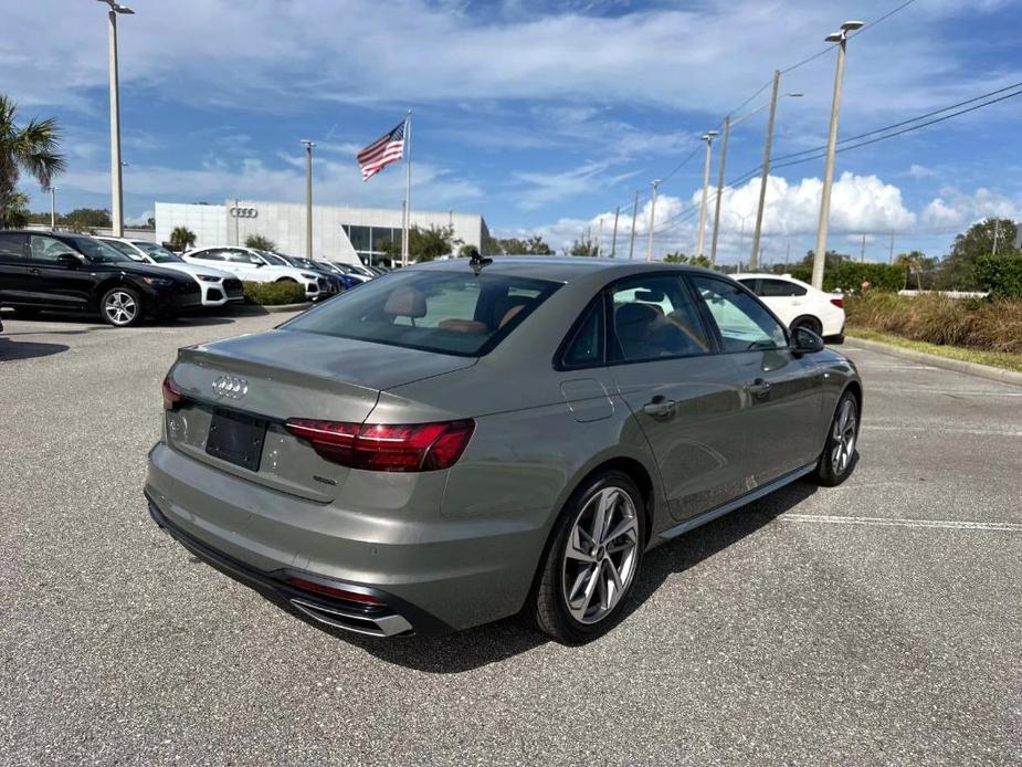 new 2025 Audi A4 car, priced at $48,075