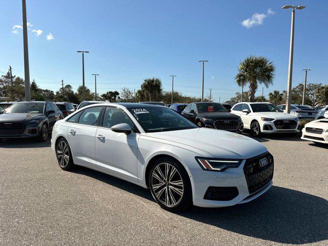 used 2024 Audi A6 car, priced at $43,500