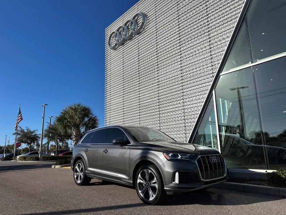 used 2021 Audi Q7 car, priced at $39,500