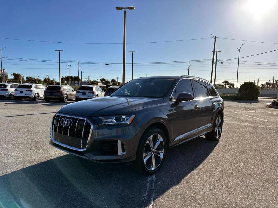 used 2021 Audi Q7 car, priced at $39,500