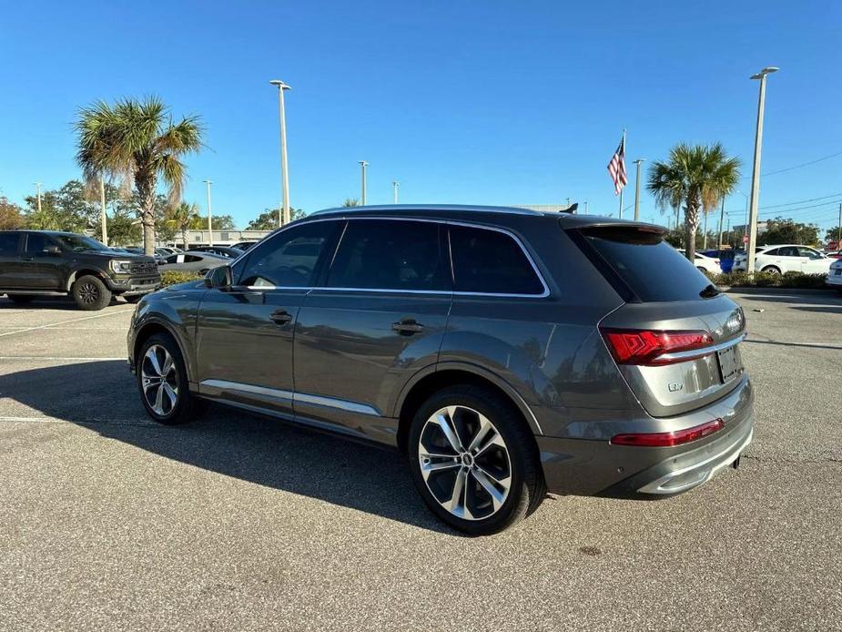 used 2021 Audi Q7 car, priced at $39,500