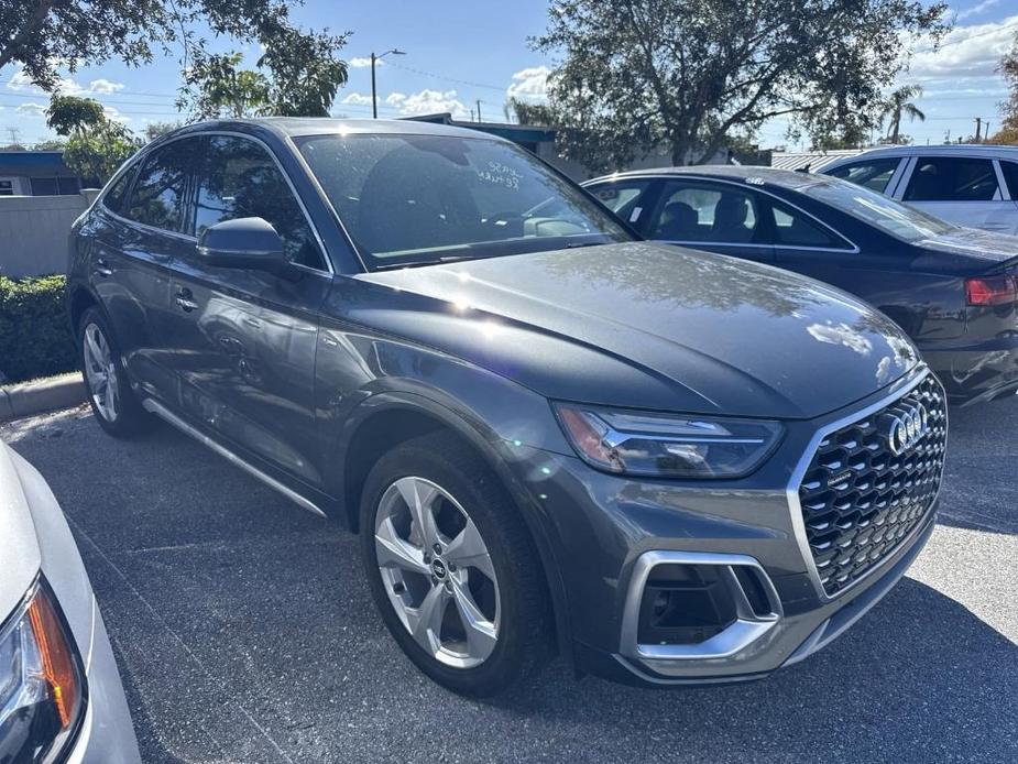 used 2022 Audi Q5 car, priced at $34,500