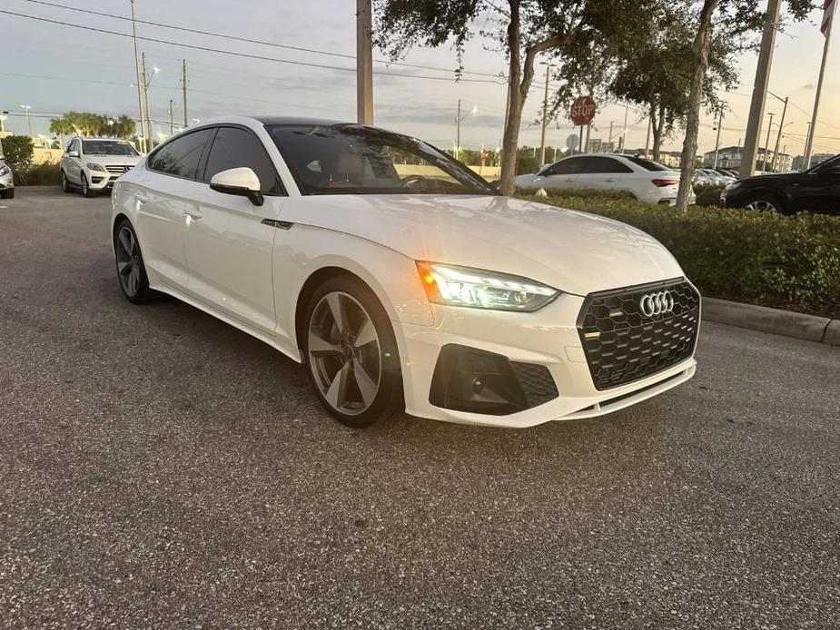 used 2021 Audi A5 car, priced at $34,000