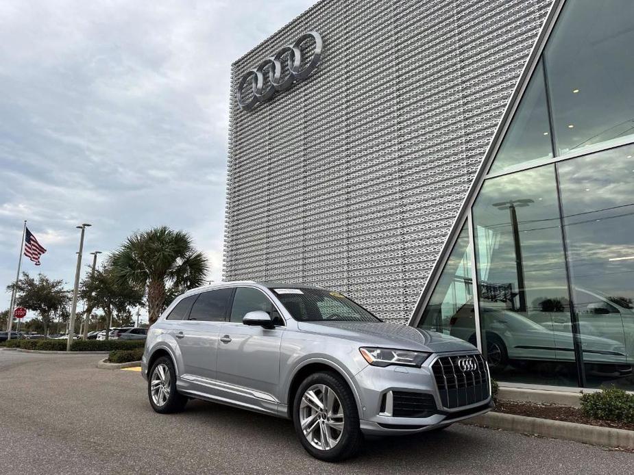 used 2021 Audi Q7 car, priced at $33,500