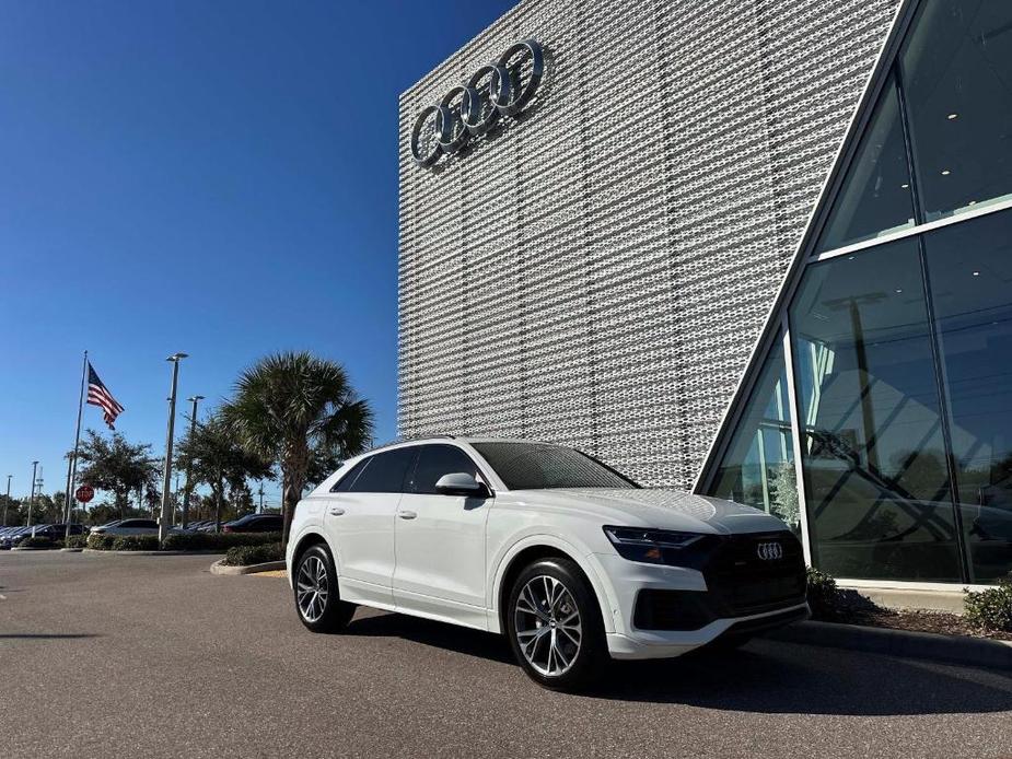 used 2021 Audi Q8 car, priced at $39,000