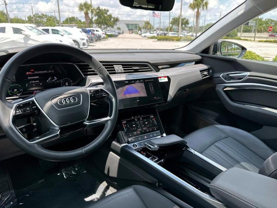 used 2021 Audi e-tron car, priced at $32,000