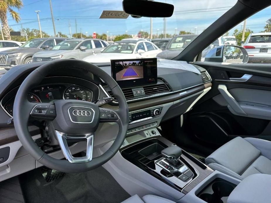 new 2025 Audi Q5 car, priced at $55,850