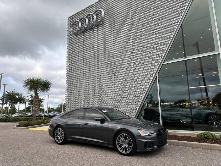 used 2022 Audi A6 car, priced at $46,500