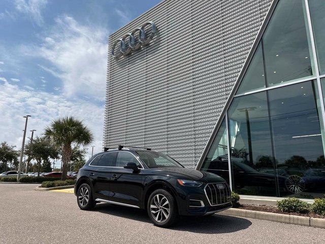 used 2021 Audi Q5 car, priced at $28,500