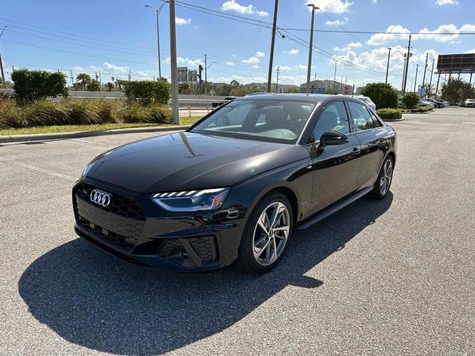 new 2025 Audi A4 car, priced at $48,075