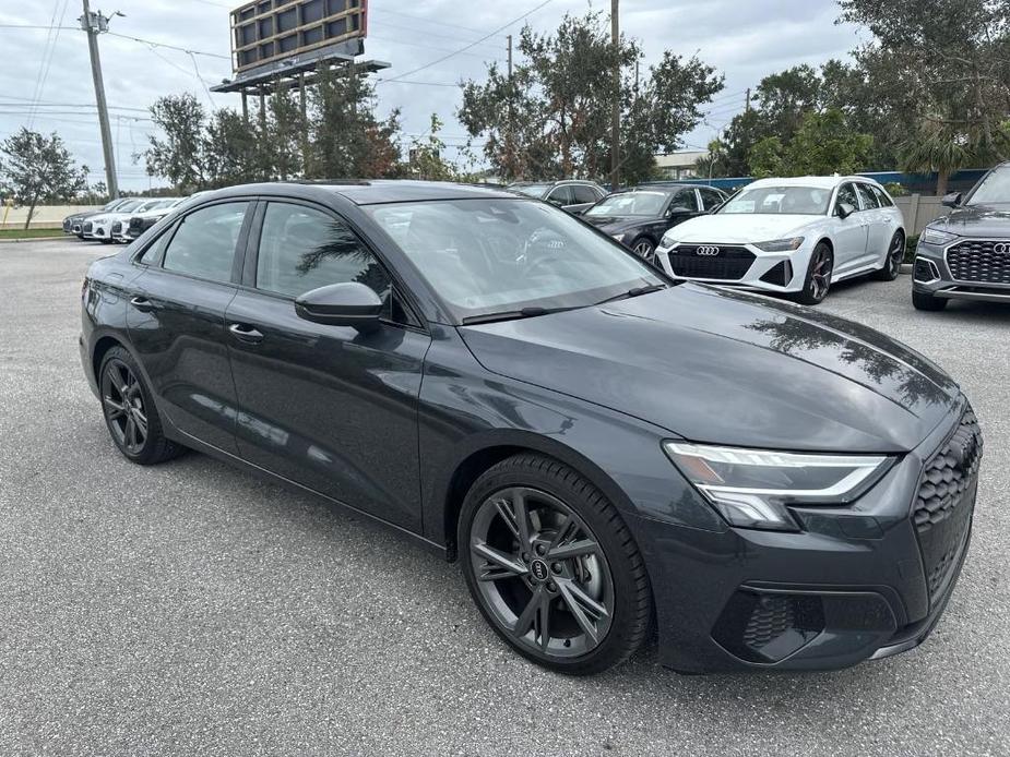 used 2024 Audi A3 car, priced at $34,000