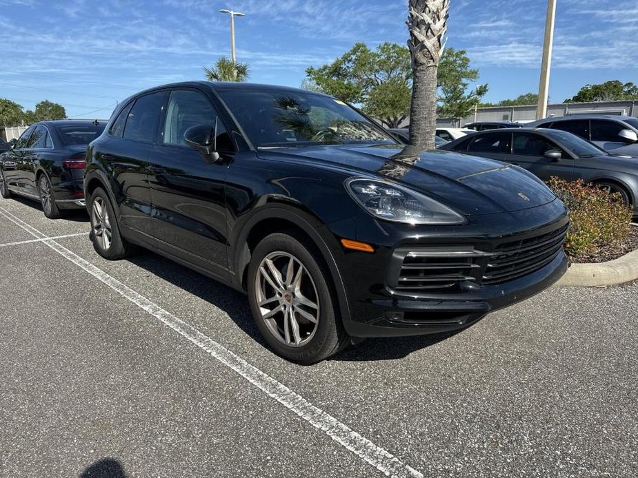 used 2020 Porsche Cayenne car, priced at $51,000