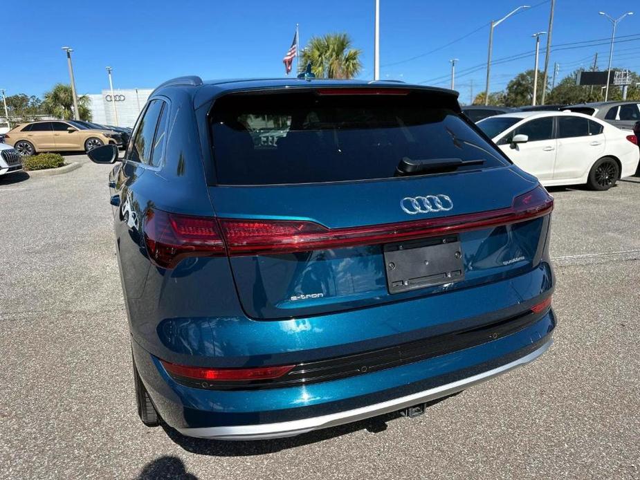 used 2022 Audi e-tron car, priced at $34,500