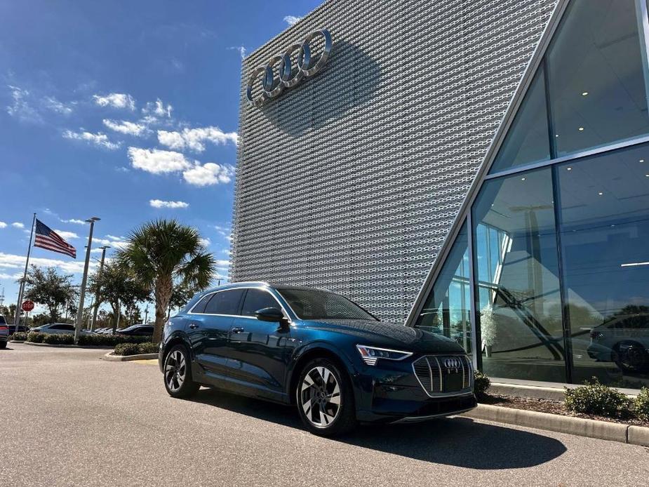 used 2022 Audi e-tron car, priced at $34,500