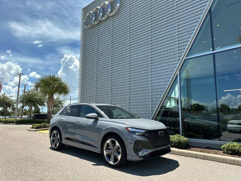 new 2024 Audi Q4 e-tron car, priced at $65,410