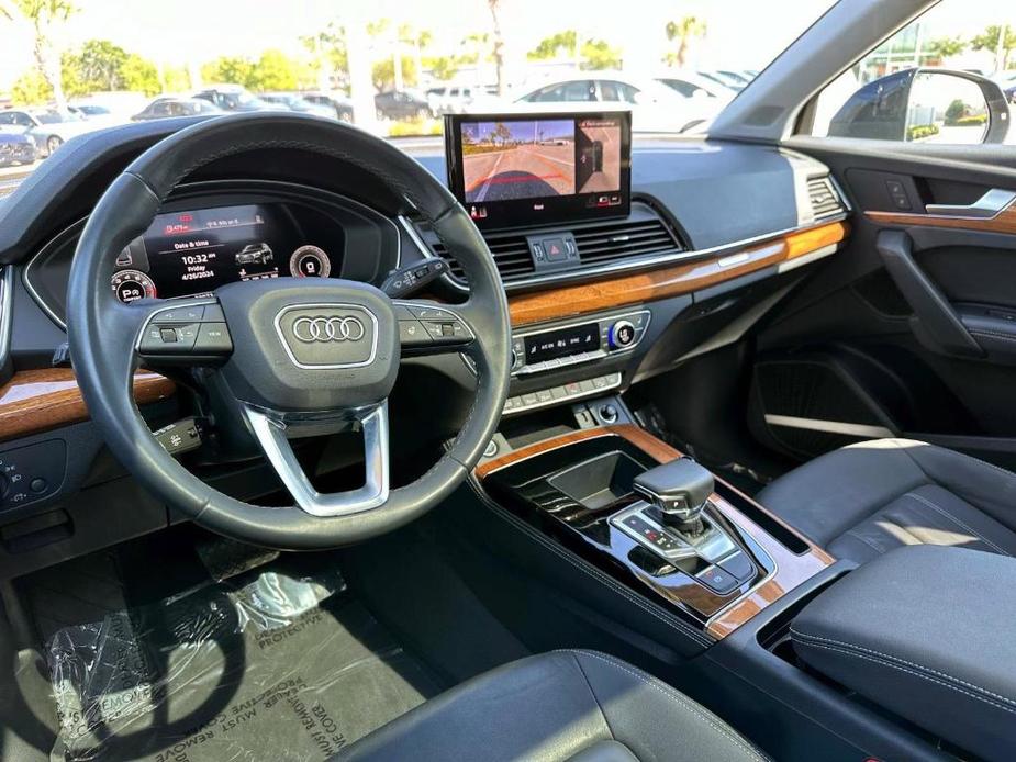 used 2023 Audi Q5 car, priced at $38,500