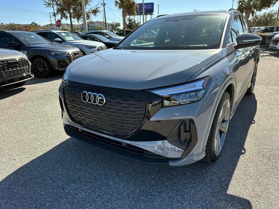 new 2024 Audi Q4 e-tron car, priced at $65,590