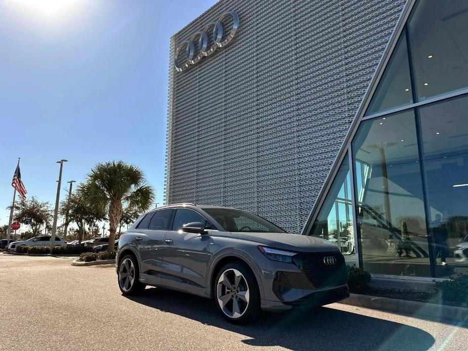 new 2024 Audi Q4 e-tron car, priced at $65,590