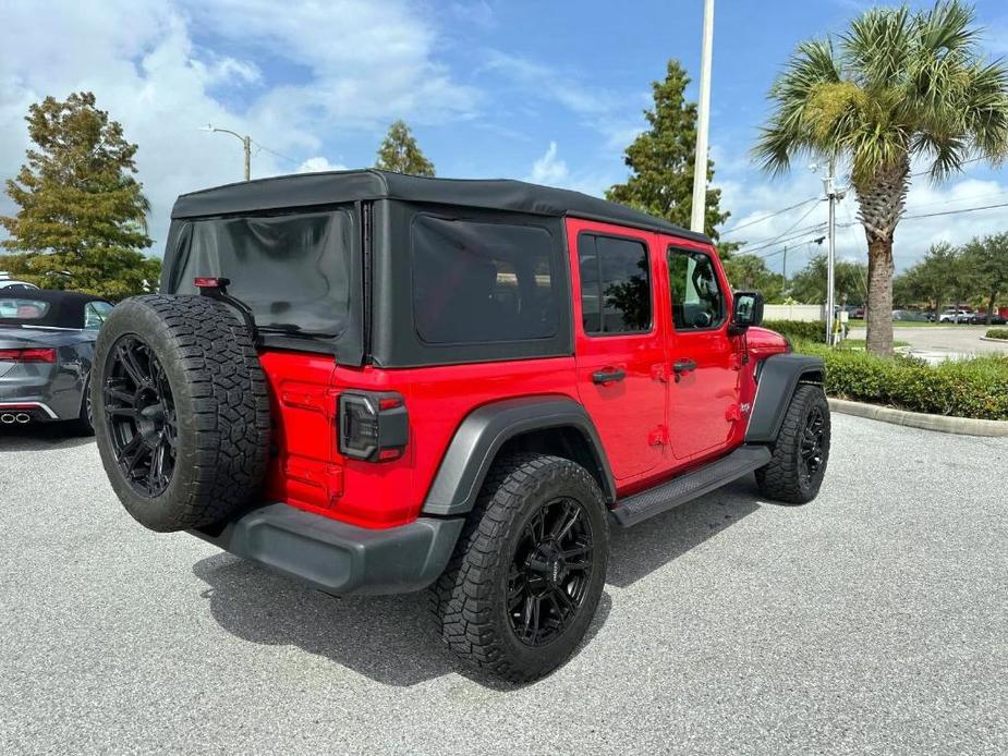 used 2020 Jeep Wrangler Unlimited car, priced at $23,778