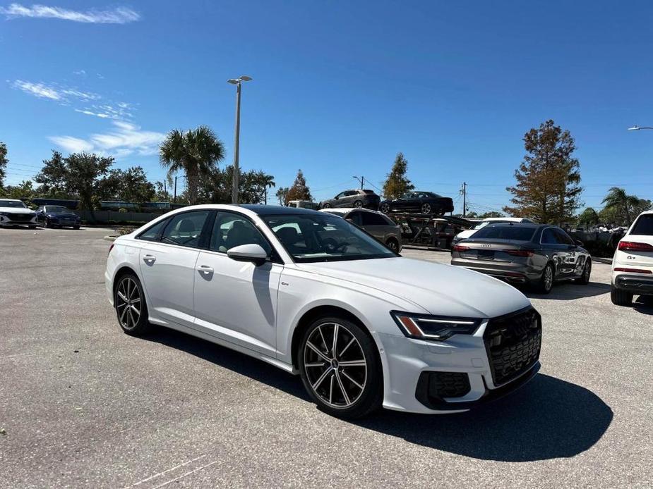 new 2025 Audi A6 car, priced at $72,185