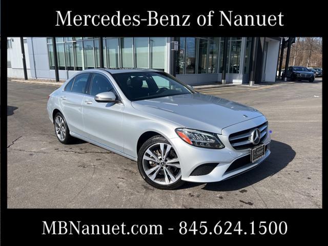 used 2021 Mercedes-Benz C-Class car, priced at $26,840