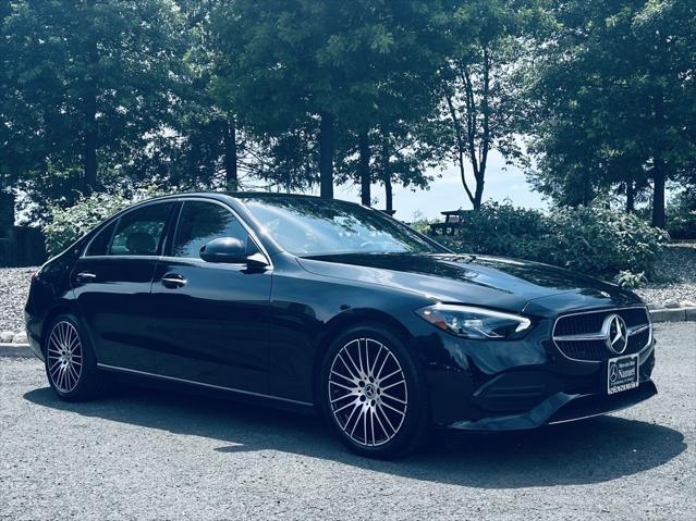 used 2022 Mercedes-Benz C-Class car, priced at $35,900