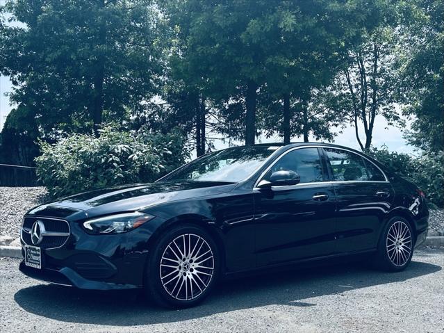 used 2022 Mercedes-Benz C-Class car, priced at $35,900