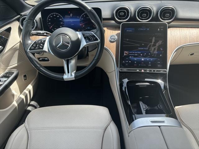 used 2022 Mercedes-Benz C-Class car, priced at $35,900