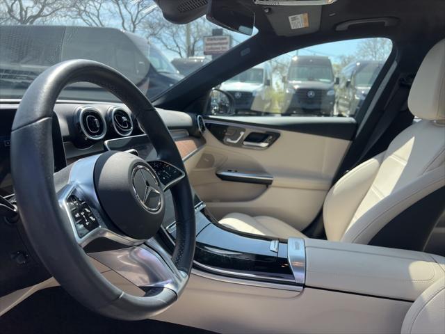 used 2022 Mercedes-Benz C-Class car, priced at $37,996
