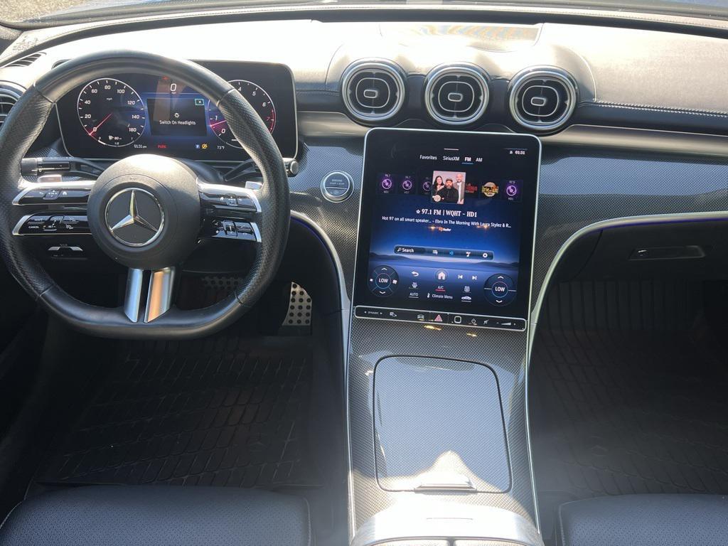 used 2023 Mercedes-Benz C-Class car, priced at $38,600