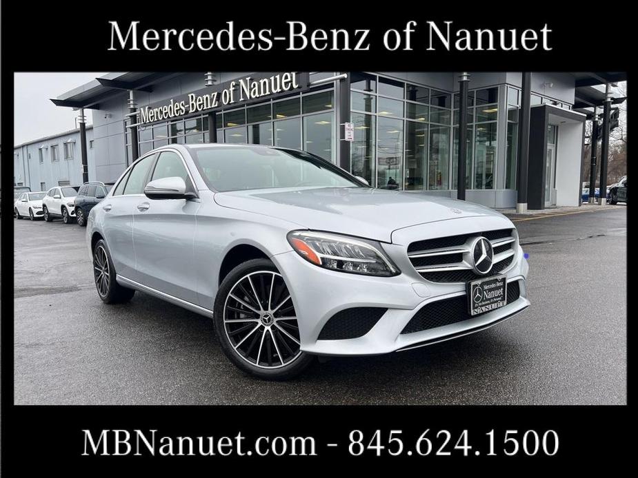 used 2021 Mercedes-Benz C-Class car, priced at $29,499